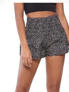 Free People Movement The Way Home in Leopard Shorts